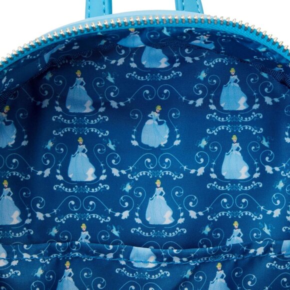 NWT Loungefly Disney Cinderella Princess Series Lenticular Mini Backpack - Picture 8 of 8